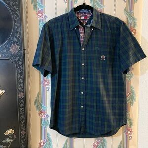 Vintage 90’s Tommy Hilfiger Plaid Button Down Shirt